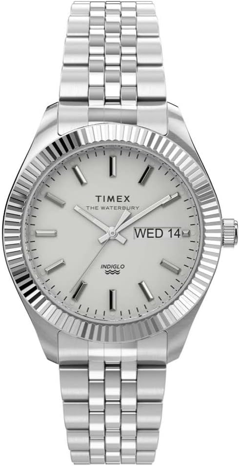 Timex Reloj Waterbury Legacy Boyfriend de 36 mm para mujer