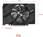 ASRock Intel Arc A380 Challenger ITX 6GB OC, 2250MHz GPU, 6GB GDDR6 96-bit, PCIe 4.0