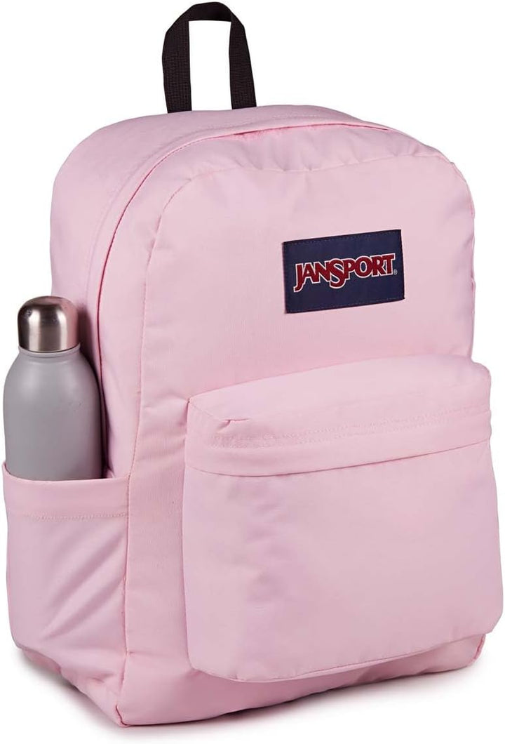JanSport Mochila Superbreak Plus, Rosa frío , Tamaño único, Mochila...