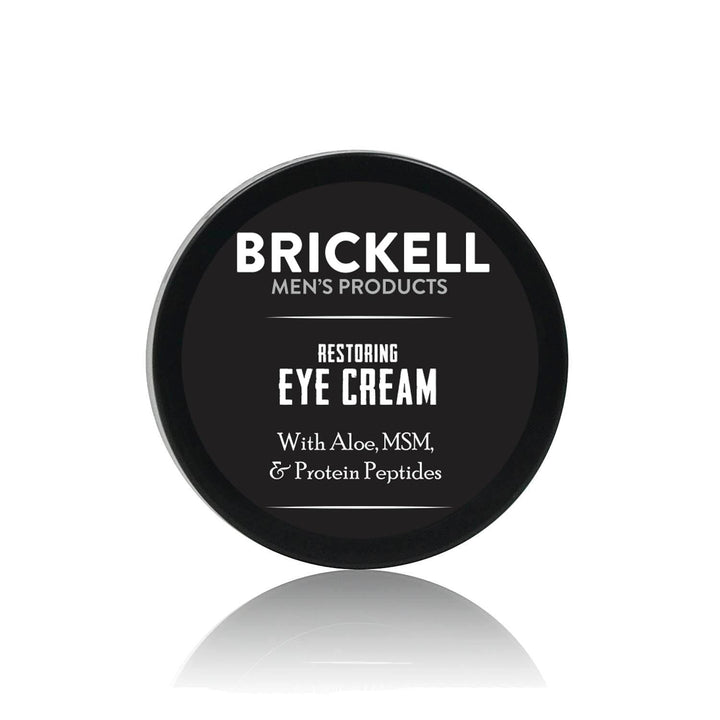 Brickell Men's - Crema restauradora para debajo de los ojos par...