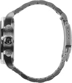 NIXON Sentry Chrono A1390-328.1 ft - Reloj analógico clásico para hombre resistente al agua (esfera de reloj de 1.654 pulgadas, correa de acero inoxidable de 0.81 a 0.78 pulgadas)