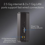 NETGEAR Nighthawk Router WiFi 7 de doble banda (RS150) - Solo router BE5000, 5.0 Gbps