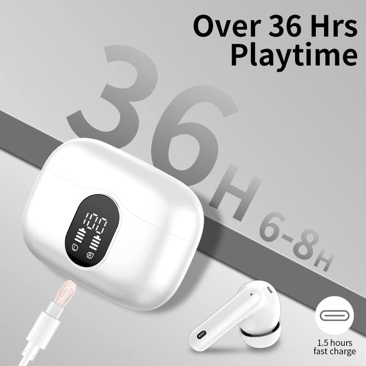 Btootos Auriculares Inalámbricos Bluetooth 5.4 Audífonos Estéreo co...