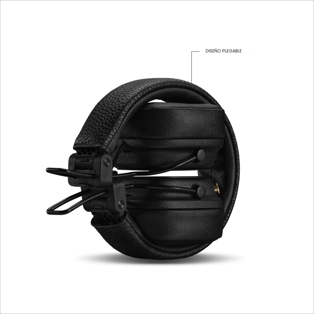 Marshall Major V Auriculares inalámbricos Bluetooth en la oreja - Negro, Tamaño único