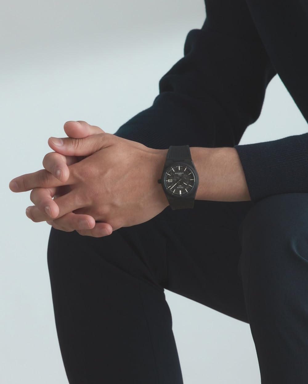 Tissot PRX, automático suizo, 1.59 in, carbono, reloj para hombre