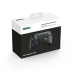 Controlador inalámbrico 8Bitdo Ultimate 2C para Windows PC y Android, con frecuencia de sondeo de 1000 Hz, joysticks y gatillos de efecto Hall, y parachoques L4/R4 reconfigurables (Negro Transparente)