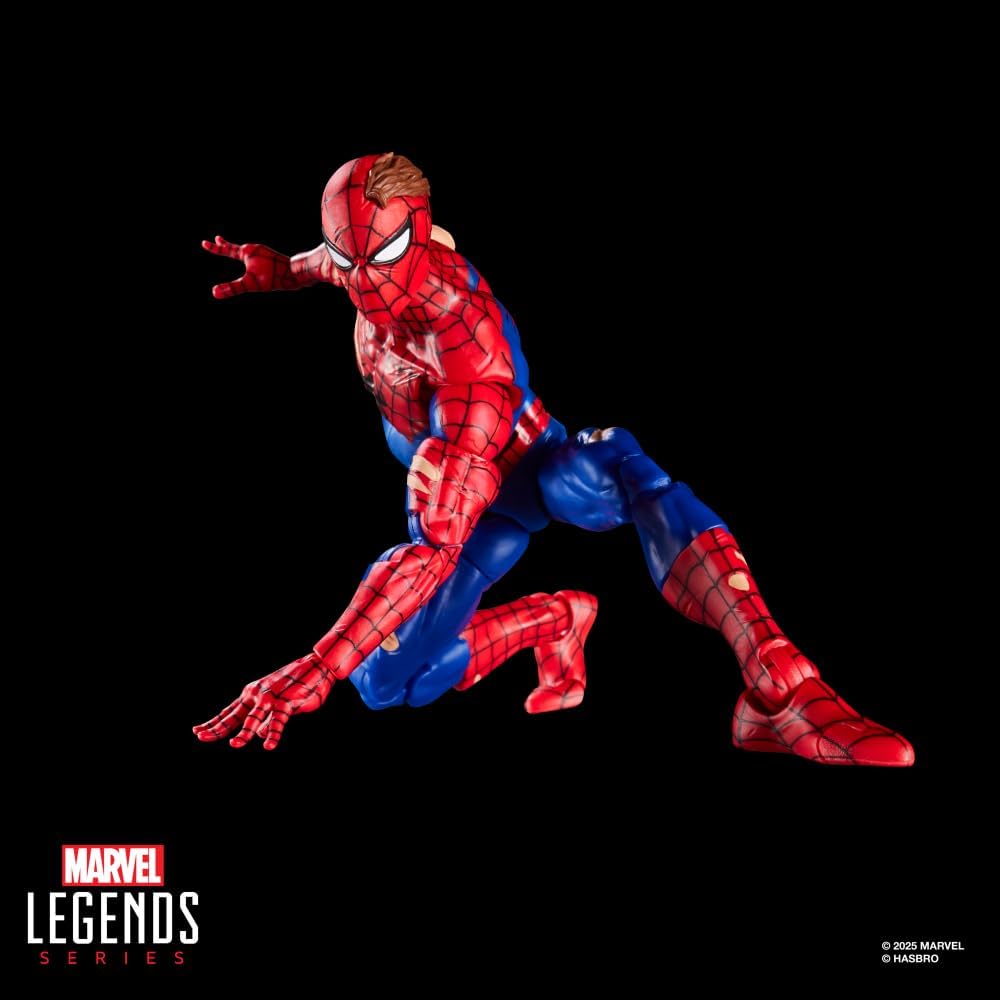 Marvel Legends Series Magic: The Gathering Battle-Damaged Spider-Ma...