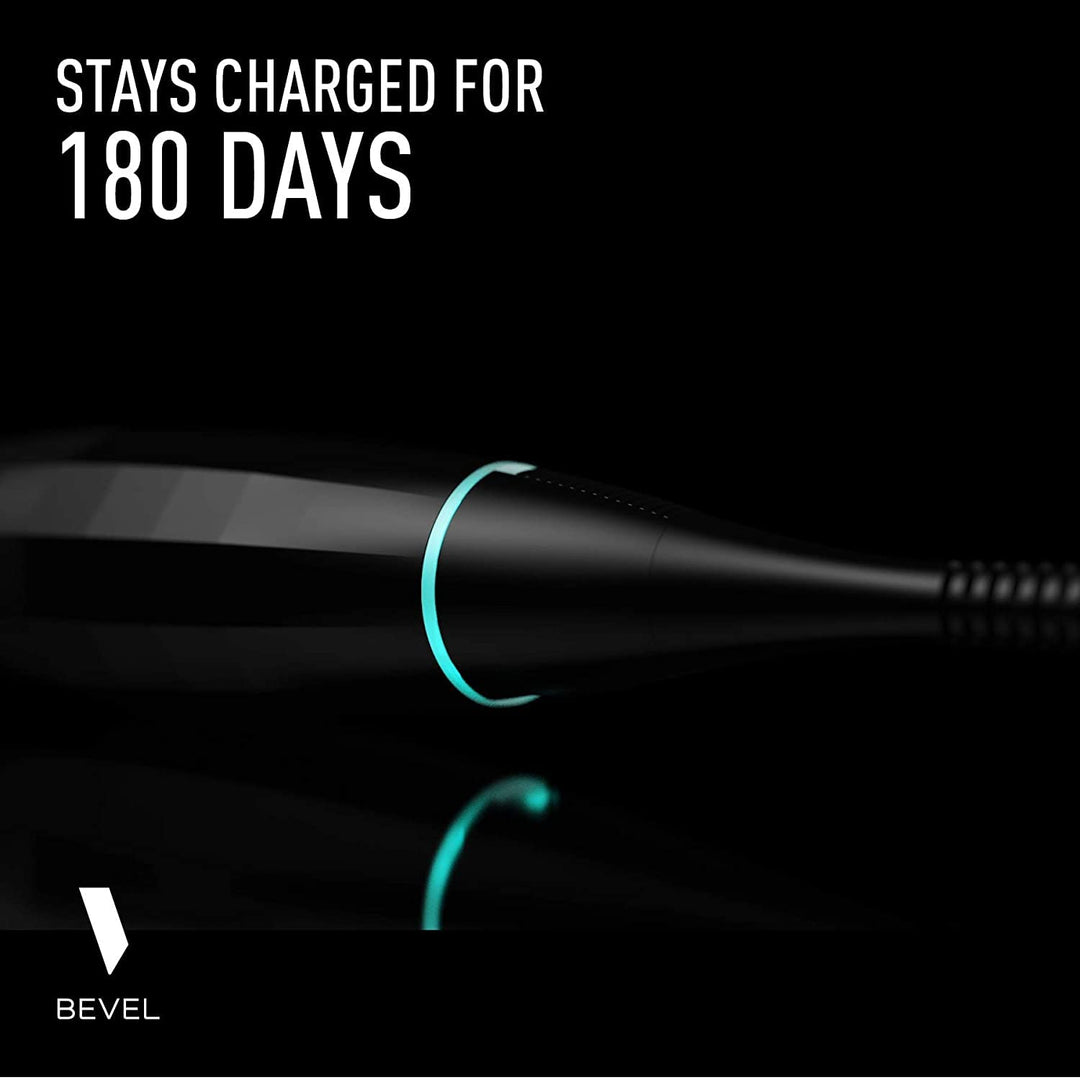 Bevel Recortadora de barba para hombres - Edición Black, recortador...