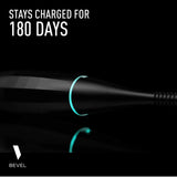 Bevel Recortadora de barba para hombres - Edición Black, recortador...