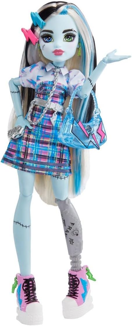 Monster High Muñeca Frankie's Day Out, MTHKY73, rosa