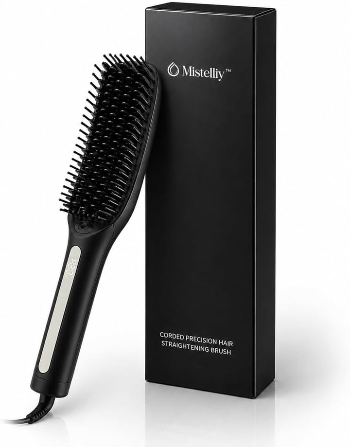 Speedy - Cepillo alisador de pelo de precisión para mujer, cepillo...