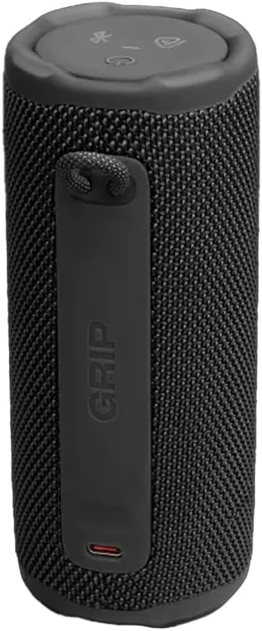 JBL Paquete de altavoz Bluetooth portátil compacto Grip con estuche...
