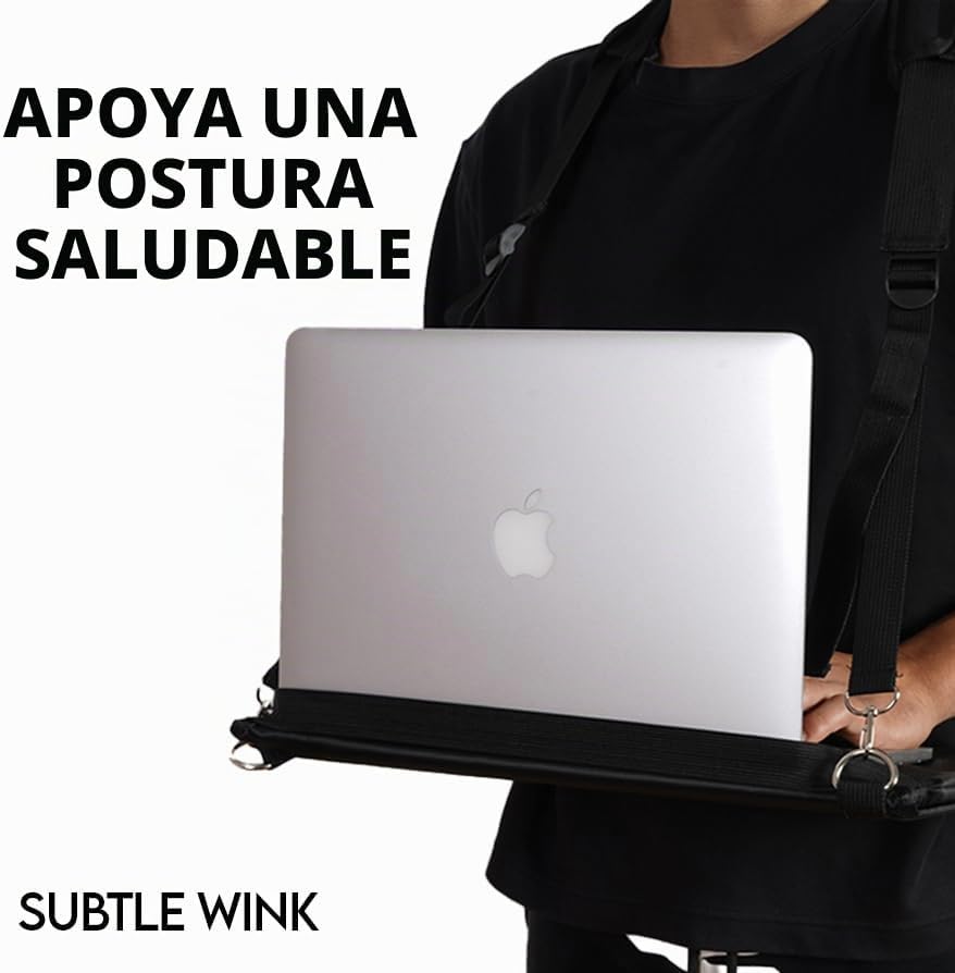 Subtle Wink Arnés portátil para computadora portátil para caminar:...