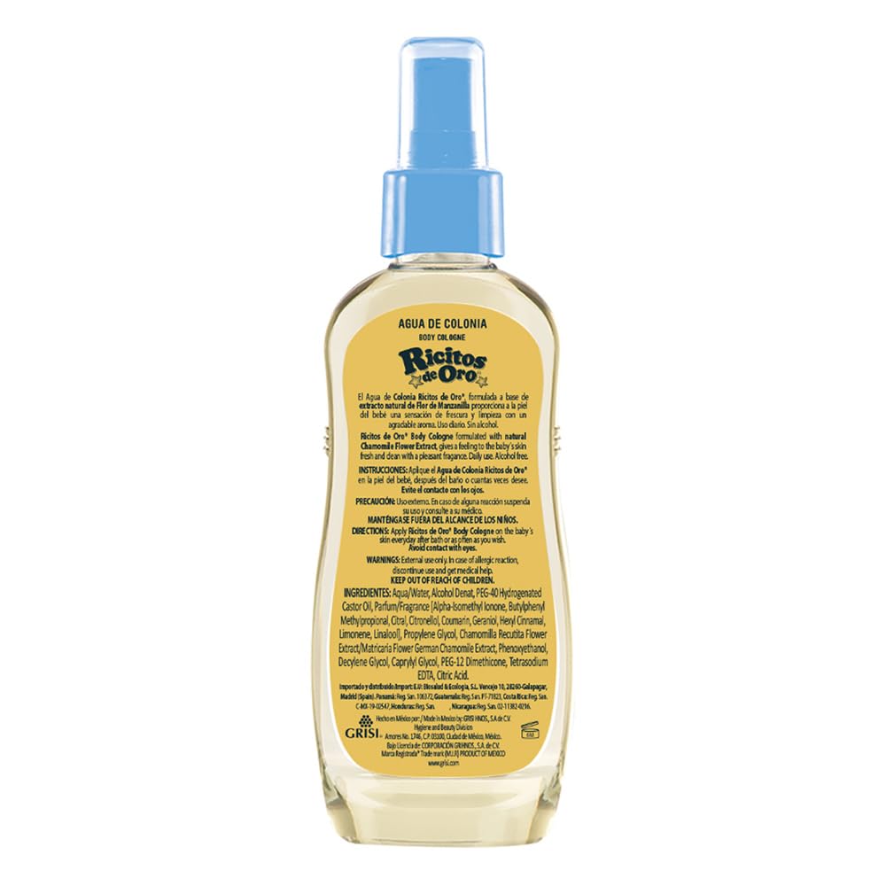 Grisi RICITOS ORO COLONIA 100 ML