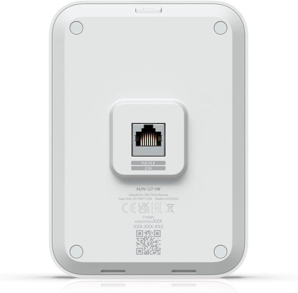 Punto de acceso en pared U7IW UniFi WiFi 7 Versión de