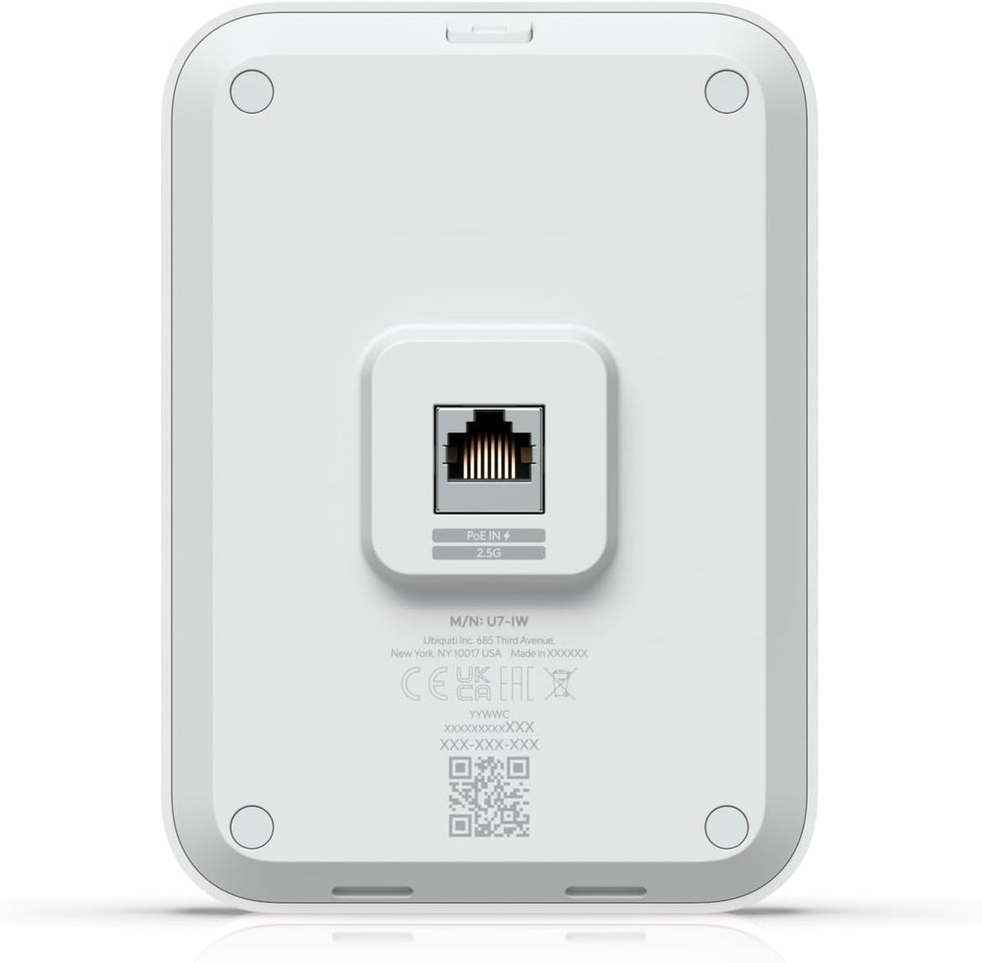Punto de acceso en pared U7IW UniFi WiFi 7 Versión de