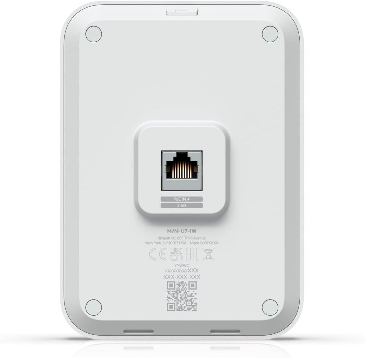Punto de acceso en pared U7IW UniFi WiFi 7 Versión de