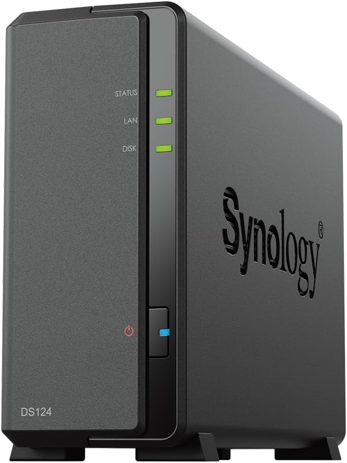 Synology DiskStation DS124 de 1 bahía (sin disco)