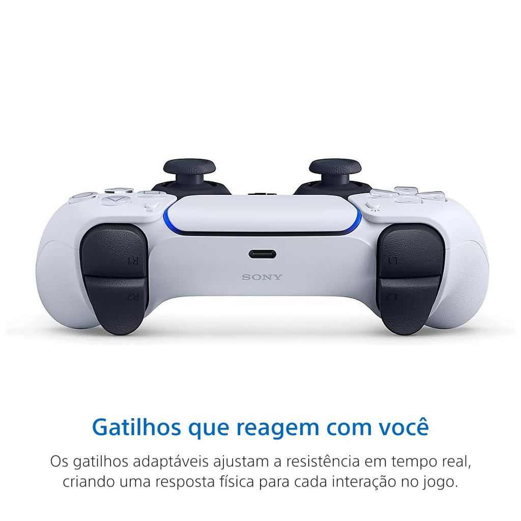Control inalámbrico PlayStation DualSense - Blanco