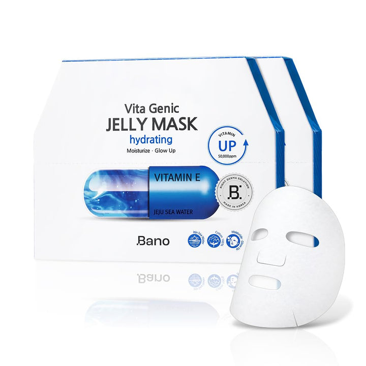 Bano Vita Genic Jelly Mascarilla Hidratante Facial 10EA \u2013 Masc...