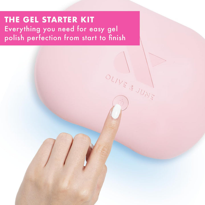 Olive &amp; June Kit de inicio de gel | Incluye herramientas para u...