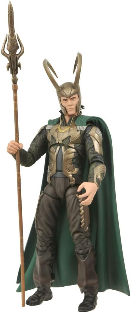 Diamond Select Toys Marvel Select: Loki (versión de película) Figur...
