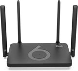 DBIT AX1500 WiFi 6 Router de Internet inalámbrico de doble banda, v...