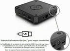 BuzzTV E5 SE, dispositivo multimedia 4K Signature Edition con 4 GB de RAM, 64 GB de almacenamiento, control remoto IR-200, WiFi de doble banda, Android 11