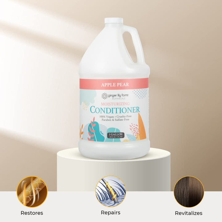 Ginger Lily Farms Botanicals - Acondicionador hidratante para cabel...