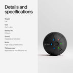 Hyperice Hypersphere Go Vibrating Ball Masaje de tejido profundo