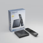 Formuler Z12 Pro - Reproductor multimedia de transmisión 4K, Android 12, HDR10+, LAN Gigabit, WiFi de doble banda, 2 GB de RAM, 16 GB de ROM, control remoto por voz Bluetooth