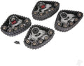Traxxas 8880, TRX-4 (4) (Juego completo, delantero y trasero) para la tracción definitiva
