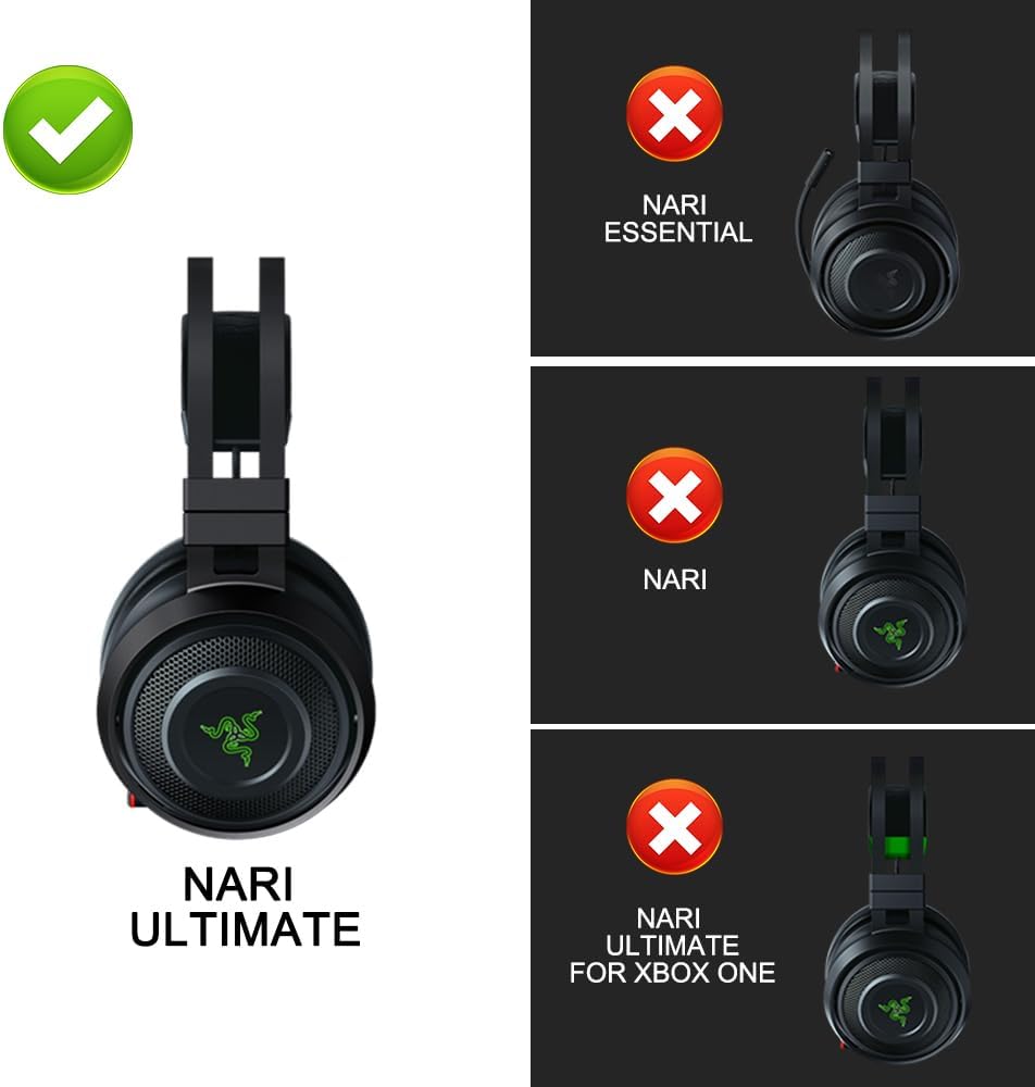 HUYUN Adaptador USB de repuesto para Razer Nari Ultimate, RC30-0267 Adaptador receptor USB para auriculares inalámbricos para juegos