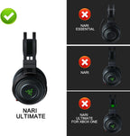 HUYUN Adaptador USB de repuesto para Razer Nari Ultimate, RC30-0267 Adaptador receptor USB para auriculares inalámbricos para juegos