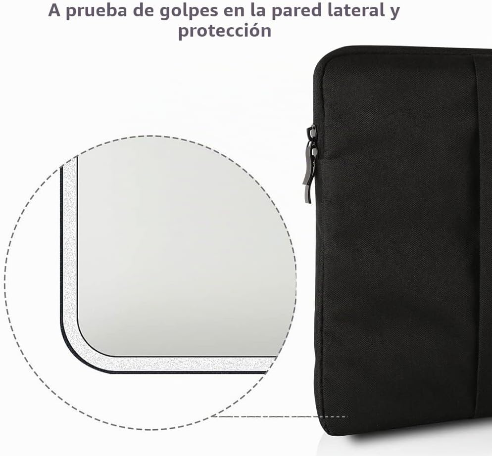 UPERFECT Funda para monitor portátil de 18.5 pulgadas Manga de poli...