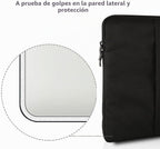 UPERFECT Funda para monitor portátil de 18.5 pulgadas Manga de poliéster para computadora