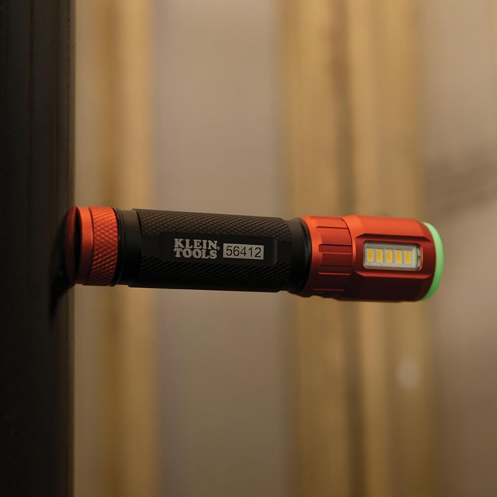 KLEIN TOOLS 56412 Linterna LED recargable con luz de inundación