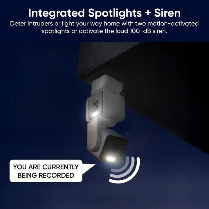 WYZE Duo Cam Pan, paquete de 2 unidades, para interiores y exterior...