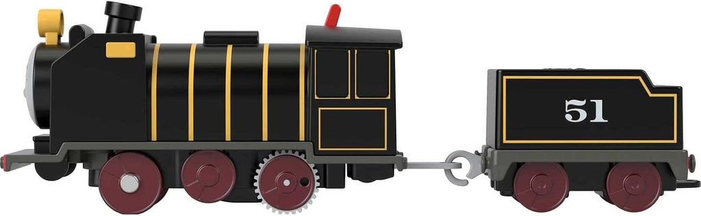 Thomas & Friends Tren de juguete motorizado Hiro motor alimentado por batería con tierno para preescolar juego de simulación niños a partir de 3 años