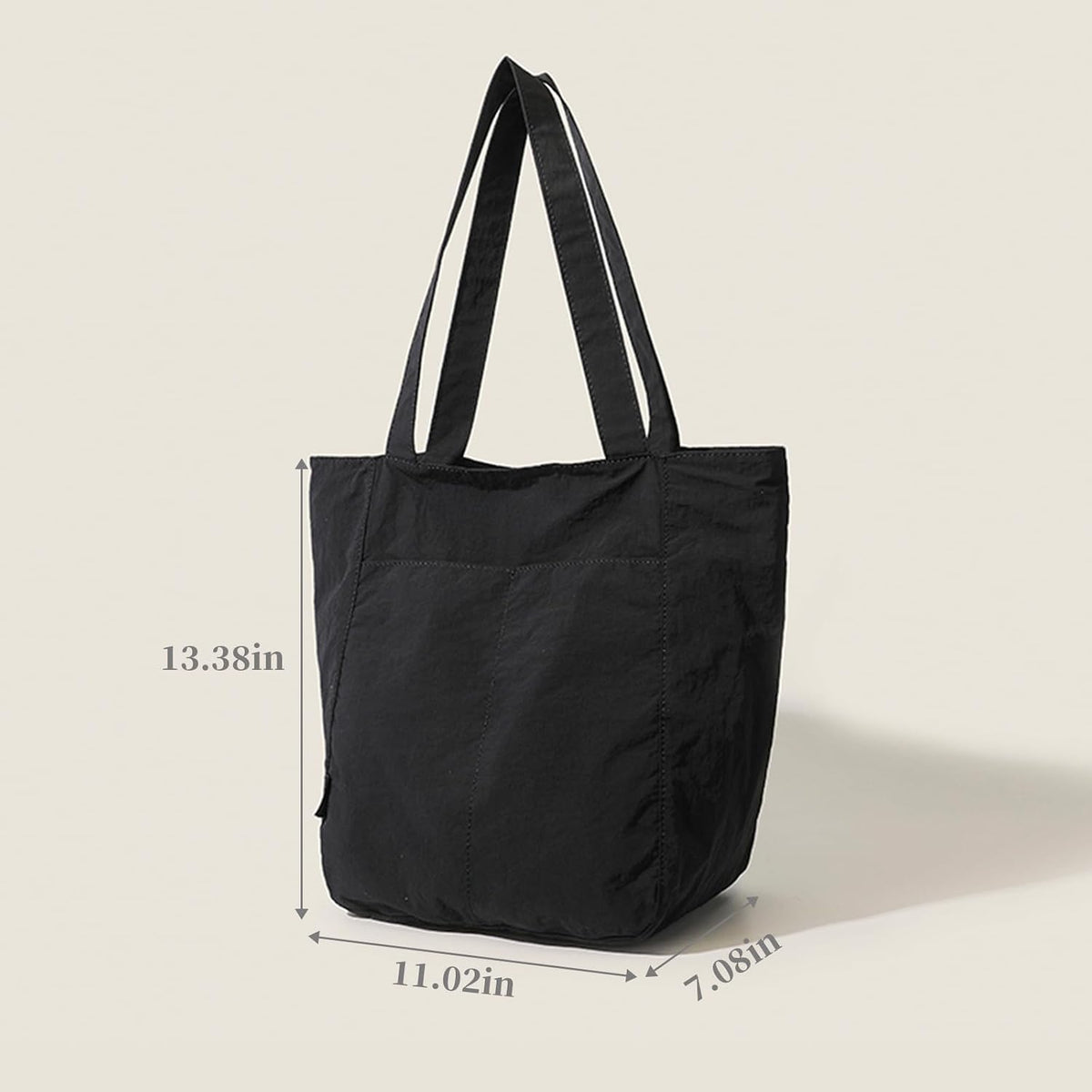 Bolso de mano para mujer, unisex, ligero, de nailon, bolsos y bolsos, grande, informal, para viajes, gimnasio