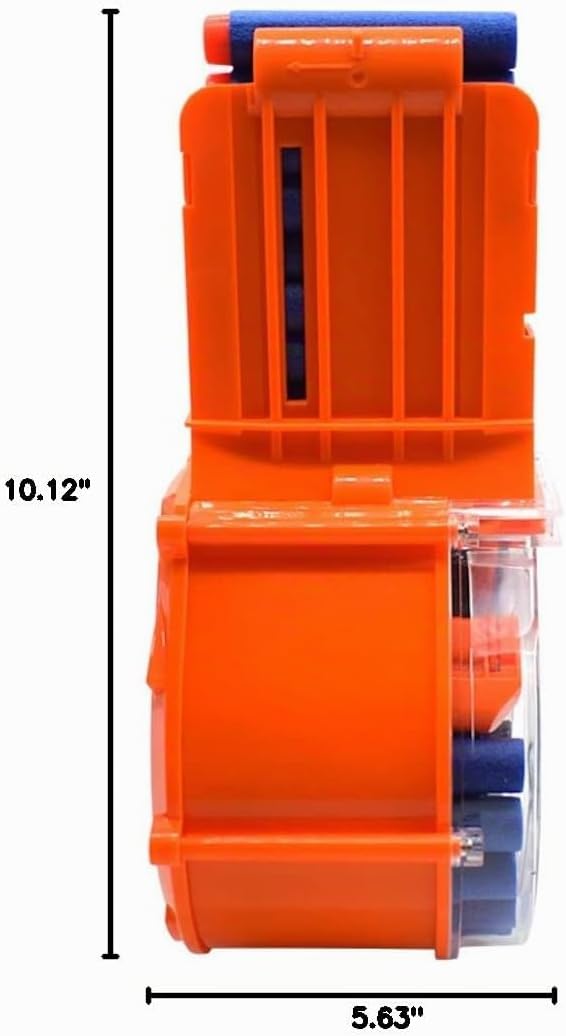 Revista de tambor de 25 rondas para la serie Nerf N-Strike Elite con 30 dardos de recarga