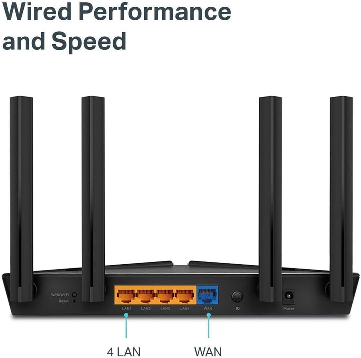 TP-Link Wifi 6 AX1500 Router WiFi inteligente (Archer AX10) 802.11a...