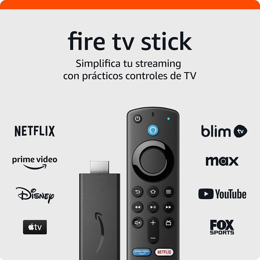Amazon Fire Tv Stick Con Contenido Incluye Win+ - Netflix - Prime Video