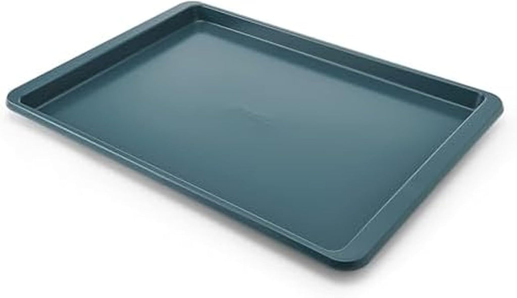 KitchenAid Bandeja antiadherente de acero aluminizado, apta para lavavajillas, agave, 13x18 pulgadas