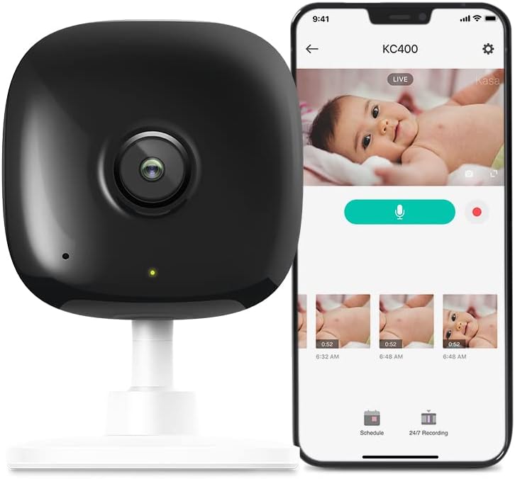 Kasa Smart Cámara de Seguridad Interior 2K QHD, Detección de Person...