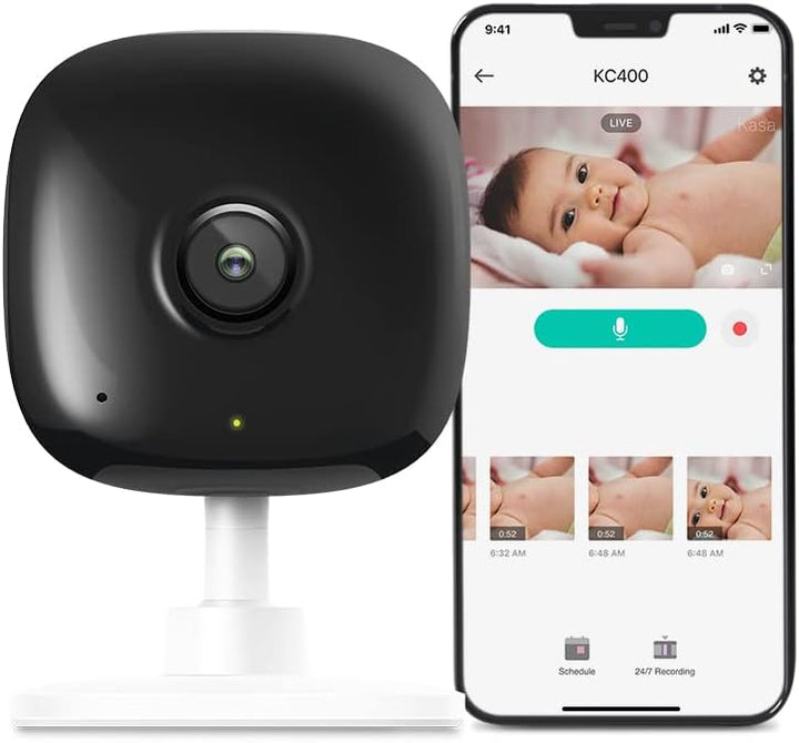 Kasa Smart Cámara de Seguridad Interior 2K QHD, Detección de Person...