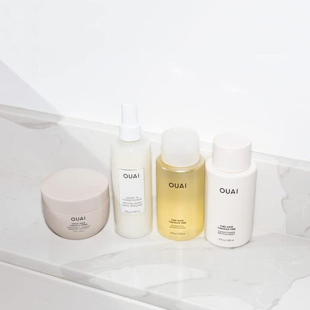 OUAI Set de Champú y Acondicionador para Cabello Fino - Champú y Ac...