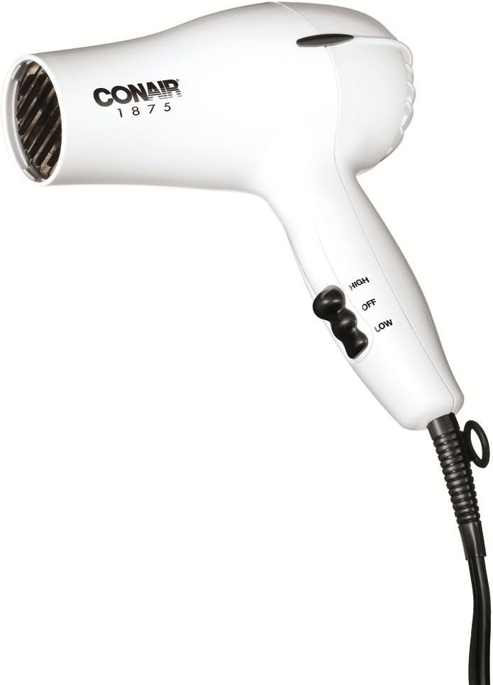 Conair Secador de cabello, Secador de soplo de tamaño mediano de 18...