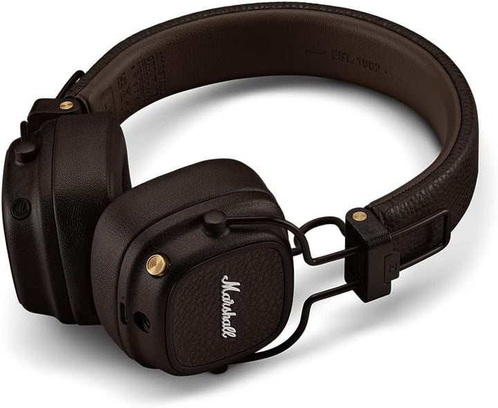 Marshall Major V - Auriculares inalámbricos Bluetooth en la oreja,...