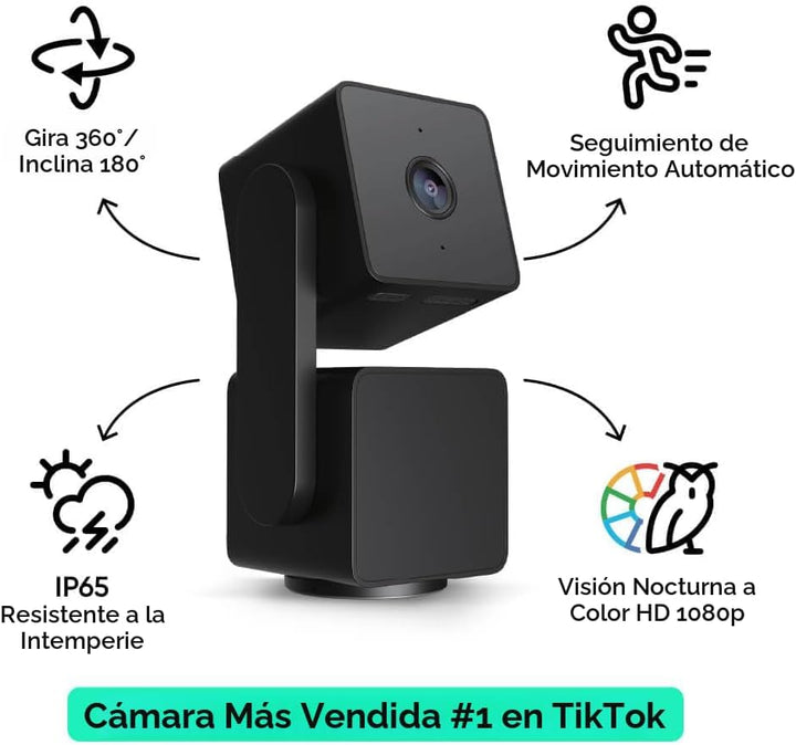 WYZE Cam Pan v3 Interior\/Exterior IP65 1080P 360° Pan\/Tilt\/Zoom...
